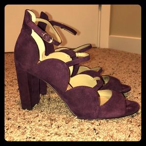 Ann Taylor Ankle Strap Heels